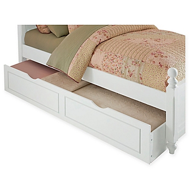 Hillsdale Kids and Teen Lake House Twin Trundle in White. View a larger version of this product image.