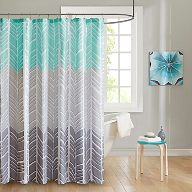 Intelligent Design Adel Printed Shower Curtain. View a larger version of this product image.