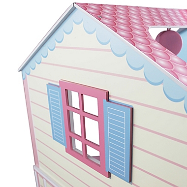 Teamson Kids Baby Nursery Doll House in Pink. View a larger version of this product image.
