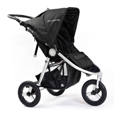 black 3 wheel stroller