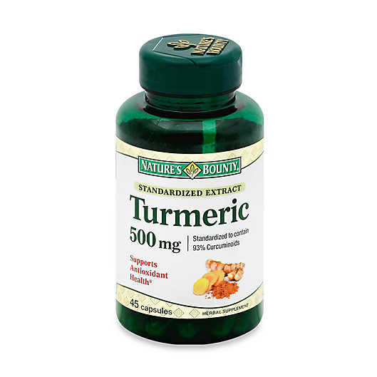 Alternate image 1 for Nature's Bounty 45-Count Turmeric Extract 500 mg Capsules
