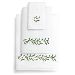 Autumn Leaves Turkish Cotton Hand Towel