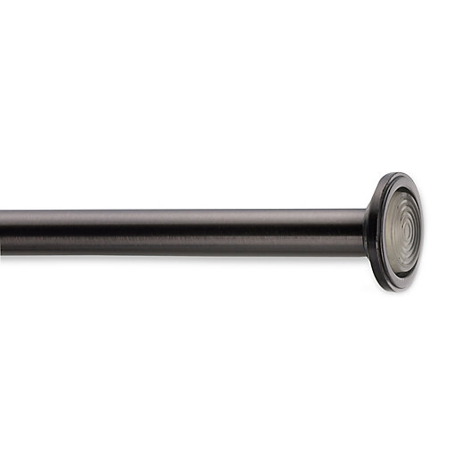 Alternate image 1 for Cambria® Premier Complete Decorative Tension Rod in Graphite