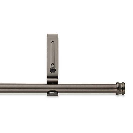Alternate image 1 for Cambria® Classic Complete® Adjustable Curtain Rod in Graphite