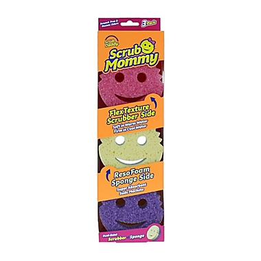 Scrub Daddy&reg; 3-Count Scrub Mommy&reg; Sponges. View a larger version of this product image.