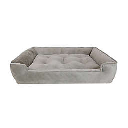 Perfect Pet Collection® Everly Lounger and Cuddler Pet Bed in Cobblestone