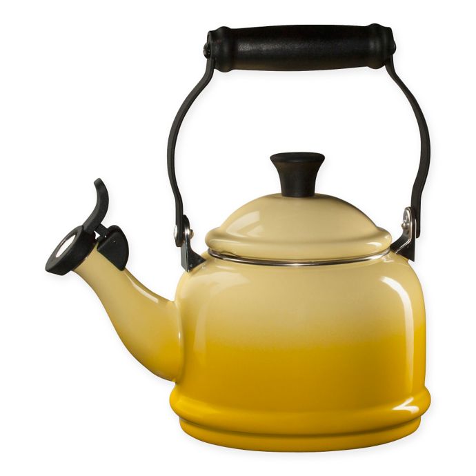 Le Creuset® Demi 1.25 qt. Whistling Tea Kettle in Sun Bed Bath & Beyond