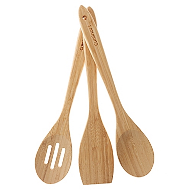 Cuisinart&reg; 3-Piece Bamboo Kitchen Utensil Set. View a larger version of this product image.