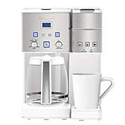 Cuisinart&reg; Coffee Center &trade; 12-Cup Coffee Maker and Single Serve Brewer in White