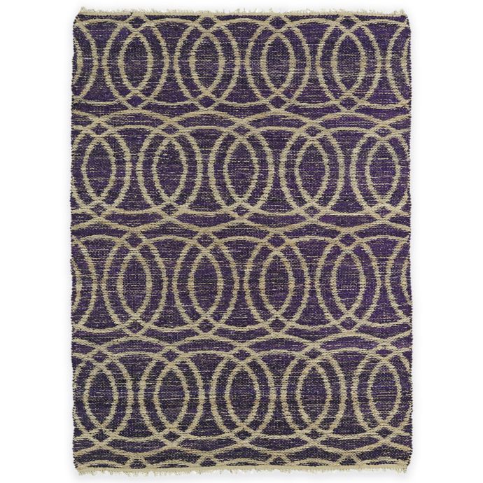 Kaleen Kenwood Double Circles Rug | Bed Bath & Beyond