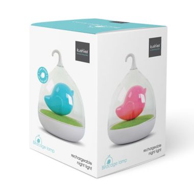 kushies&reg; Birdcage Nightlight in Blue. View a larger version of this product image.