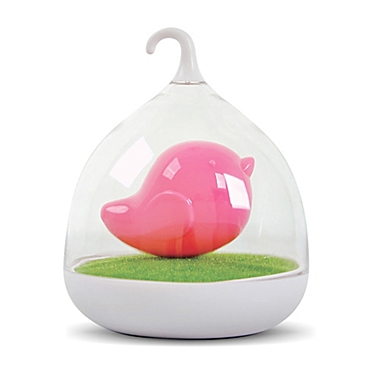 kushies&reg; Birdcage Nightlight in Pink. View a larger version of this product image.