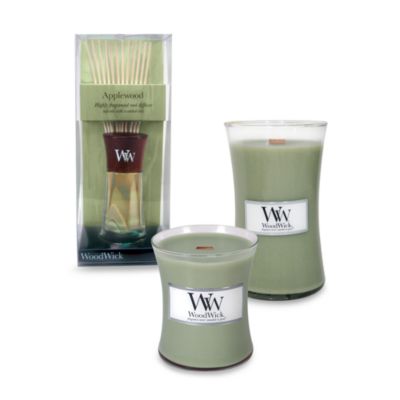 WoodWick&reg; Applewood Candles and Diffusers