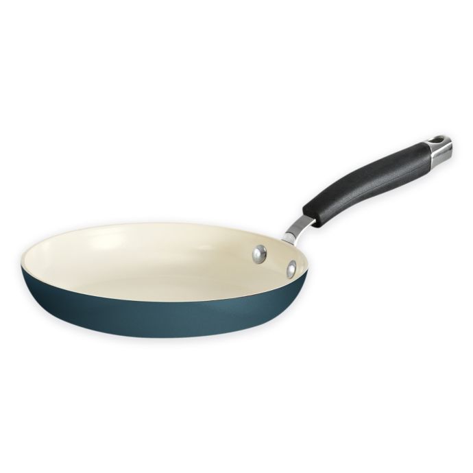 Tramontina® Style Ceramica Fry Pan in Mediterranean Blue Bed Bath