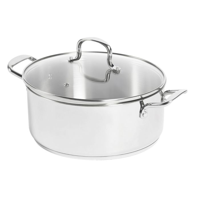 SALT® 7.5 qt. Stainless Steel Dutch Oven Bed Bath & Beyond