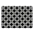 Alternate image 0 for The Softer Side by Weather Guard&trade; 18-Inch x 27-Inch Interlink Kitchen Mat in Black