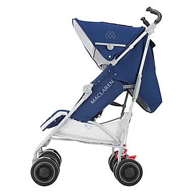 Maclaren&reg; Techno XT Stroller in Medieval Blue/Silver. View a larger version of this product image.