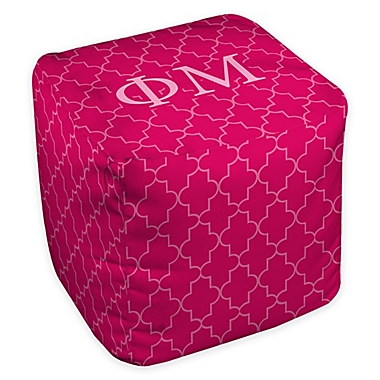 Phi Mu Greek Ottoman. View a larger version of this product image.