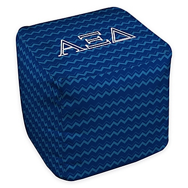 Alpha Xi Delta Greek Ottoman. View a larger version of this product image.
