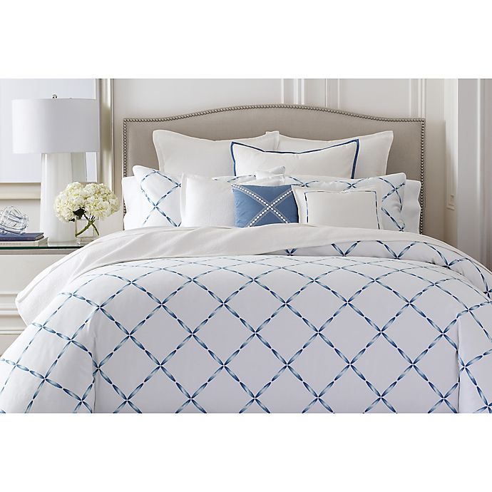 Barbara Barry Soft Stitch Duvet Cover In Wave Bed Bath Beyond