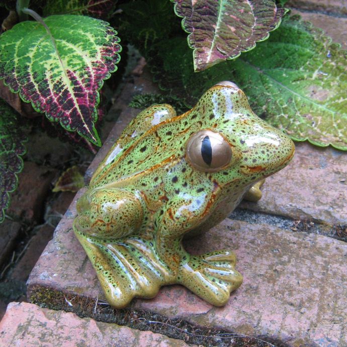 ceramic frog garden ornaments