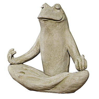 Campania 18-Inch Totally Zen Too Statue in English Moss. View a larger version of this product image.
