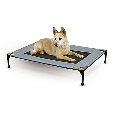 K&amp;H&trade; Original Large Mesh Pet Cot&trade; in Grey. View a larger version of this product image.