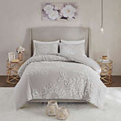 Madison Park&reg; Veronica 3-Piece King/California King Comforter Set in Grey/White