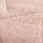 Alternate image 8 for Intelligent Design Malea Shaggy Faux Fur 3-Piece Reversible Full/Queen Comforter Set in Blush