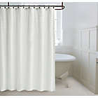 Alternate image 0 for Wave Chenille Shower Curtain in White