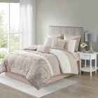 Alternate image 1 for 510 Design Shawnee 8-Piece Queen Comforter Set in Blush