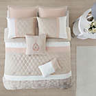 Alternate image 3 for 510 Design Shawnee 8-Piece Queen Comforter Set in Blush