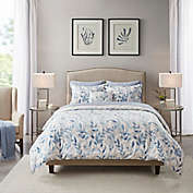 Madison Park Essentials Sofia 8-Piece Reversible King Conforter Set in Blue