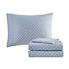 Alternate image 7 for Madison Park Essentials Sofia 8-Piece Reversible Queen Comforter Set in Blue