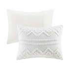 Alternate image 4 for Intelligent Design Annie 3-Piece Clipped Twin/Twin XL Duvet Cover Set in Ivory