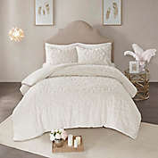 Madison Park Laetitia Tufted Chenille 2-Piece Twin/Twin XL Comforter Set in Off White