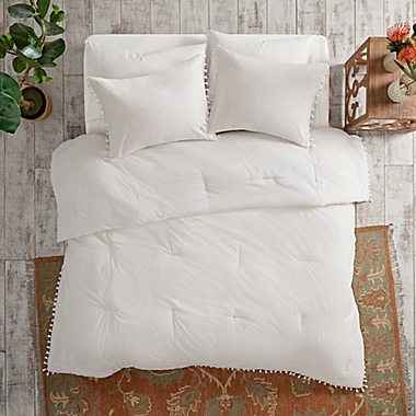 Madison Park Lillian 2-Piece Twin Duvet Cover Set in Ivory. View a larger version of this product image.