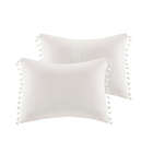Alternate image 4 for Madison Park Lillian 2-Piece Twin Duvet Cover Set in Ivory