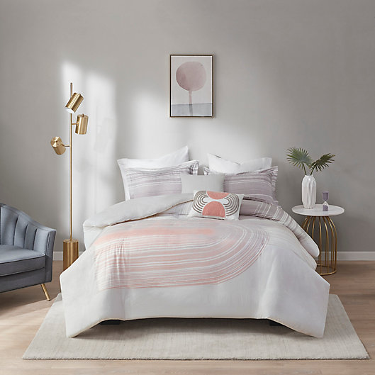 Pink Duvet Covers Blush Grey Floral Stripe Reversible Quilt Cover Bedding Sets Pink Duvet Covers Blush Grey Floral Stripe Reversible Quilt Cover Bedding Sets