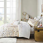 Alternate image 2 for Intelligent Design Lillie 4-Piece Twin/Twin XL Duvet Cover Set in Ivory/Gold