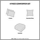 Alternate image 9 for Intelligent Design Felicia 4-Piece King/California King Comforter Set in Purple