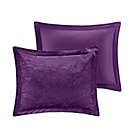 Alternate image 4 for Intelligent Design Felicia 4-Piece Full/Queen Duvet Cover Set in Purple