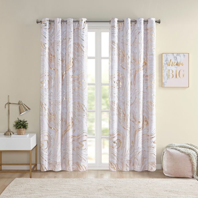 Intelligent Design Rebecca 84Inch Grommet 100 Blackout
