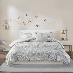 Intelligent Design Rebecca Metallic 5-Piece Comforter Set