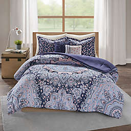 Intelligent Design Odette 5-Piece Full/Queen Comforter Set in Blue