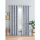 Alternate image 1 for Marmalade&amp;trade; Twinkle Grommet 100% Blackout Window Curtain Panel in Grey (Single)