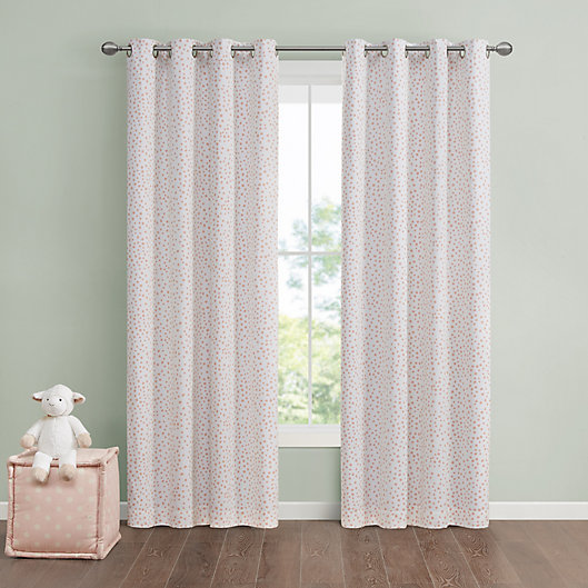 Alternate image 1 for Marmalade™ Amelia Grommet 100% Blackout Window Curtain Panel in Pink (Single)