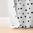 Alternate image 3 for Marmalade&trade; Sutton 95-Inch Grommet 100% Blackout Curtain Panel in Black/White (Single)