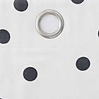 Alternate image 4 for Marmalade&trade; Sutton 95-Inch Grommet 100% Blackout Curtain Panel in Black/White (Single)