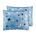 Alternate image 1 for Marmalade&trade; Ashton 7-Piece Reversible Queen Comforter Set in Blue